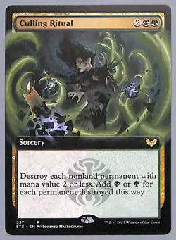 Culling Ritual - Extended Art - 337 - Strixhaven: School of Mages (STX) MTG - Image 1