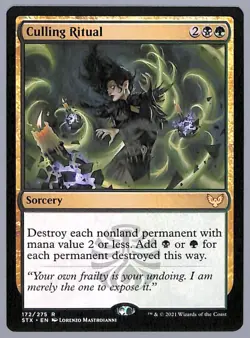 Culling Ritual - 172 - Strixhaven: School of Mages (STX) MTG - Image 3