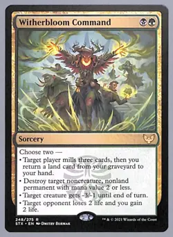 Witherbloom Command - 248 - Strixhaven: School of Mages (STX) MTG - Image 3