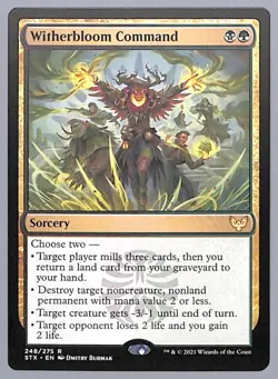 Witherbloom Command - 248 - Strixhaven: School of Mages (STX) MTG - Image 5