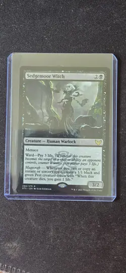 MTG Sedgemoor Witch Strixhaven: School of Mages 086/275 Regular Rare VLP - Image 3
