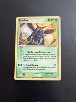 Carte Pokemon Scarhino 7/101 EX Legendes Oubliees VF FR - Image 1