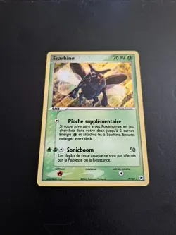 Carte Pokemon Scarhino 7/101 EX Legendes Oubliees VF FR - Image 4