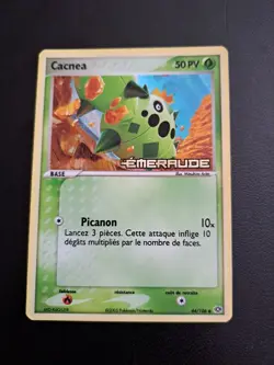 Carte Pokemon Cacnea 44/106 / Bloc EX Emeraude / TBE FR - Image 1