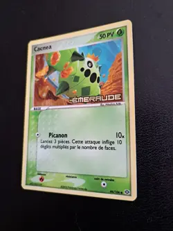 Carte Pokemon Cacnea 44/106 / Bloc EX Emeraude / TBE FR - Image 2