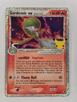Pokemon TCG Card Gardevoir EX (Delta Species) Celebrations: Classic 93/101 - Image 1