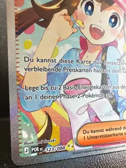 Pokemon Rosys Ermutigung 123/088 SAR Optimale Ordnung frisch gezogen - Image 4
