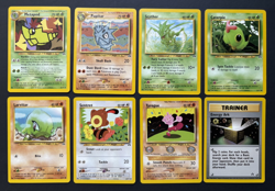 Pokemon TCG - Neo Discovery - Lot Of 8 - Uncommon Common - WOTC - Vintage NM-LP - Image 1