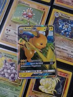 POKEMON RAICHU GX 20/68 HIDDEN FATES ENG FRESH PACK FULL ART - Image 1