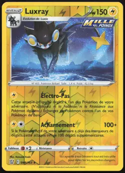 Carte Pokemon Luxray 048/163 Reverse Styles de Combat Francais - Image 1