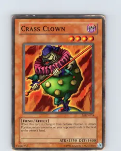 Yu-Gi-Oh TCG Crass Clown MRD-078 Unlimited Regular Common Card Played HP - Image 1