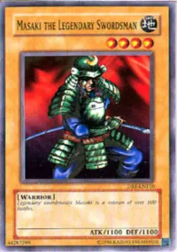 Masaki the Legendary Swordsman - DB1-EN110 - Common - Unlimited Edition - Damage - Image 1