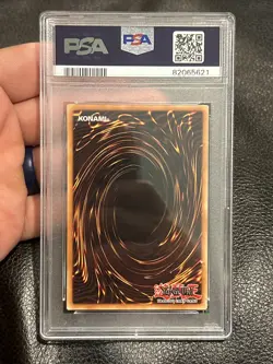 2021 Yugioh 1st Edition Armed Dragon Thunder LV10 Blazing Vortex EN001 PSA 10 - Image 2