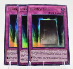 3x Eternal Soul DUPO-EN052 (Ultra Rare) 1st Ed - NM - Yu-Gi-Oh! - Image 1