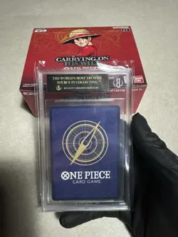 BGS 10 Black Label Divine Departure One Piece CCG Carrying On His Will - Image 2