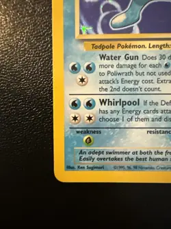 Poliwrath 13/102 - Base Set Holo Rare Unlimited - LP - WOTC Vintage Pokemon Card - Image 4