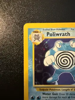Poliwrath 13/102 - Base Set Holo Rare Unlimited - LP - WOTC Vintage Pokemon Card - Image 5