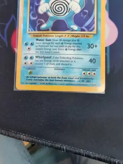 Poliwrath 13/102 Holo Rare Base Set 1999 WOTC Vintage Pokemon Card - Image 5