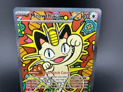 Meowth Ex 121/088 Perfect Order SIR - Near Mint Pokemon Card - Image 2