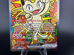 Meowth Ex 121/088 Perfect Order SIR - Near Mint Pokemon Card - Image 3