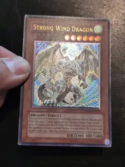 Yu-Gi-Oh! ULTIMATE RARE CARD STRONG WIND DRAGON RGBT-EN003 VLP - Image 2