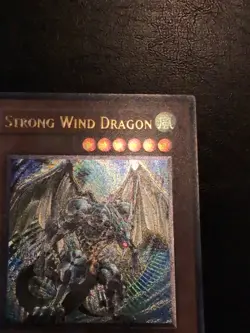 Yu-Gi-Oh! ULTIMATE RARE CARD STRONG WIND DRAGON RGBT-EN003 VLP - Image 5