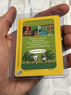 Animal Crossing e-Reader Card for Gameboy Advance NM 2002 Vintage Vtg Rare Cool - Image 2