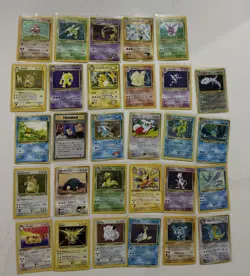 Set Of 29 Vintage Holographic Pokemon Cards Worth Around $475 LP To NM - Image 1