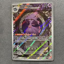 Pokemon TCG Mismagius Illustration Rare Paldea Evolved Card 212/193 - Image 1
