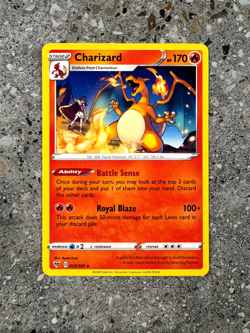 Pokemon TCG Cards Charizard 025/185 Vivid Voltage Rare MINT - Image 1