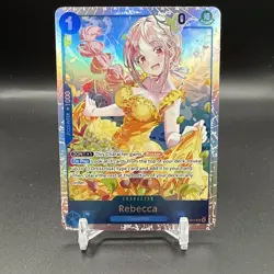 Rebecca SR OP15-053 ENGLISH ONE PIECE Card Adventure on KAMI’s Island - NM - Image 1