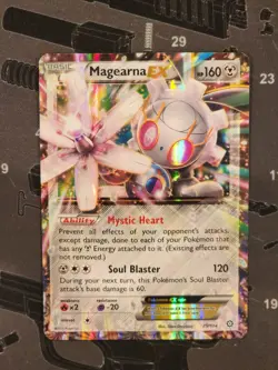 Magearna EX 75/114 XY Steam Siege Ultra Rare Holo Pokemon TCG Card - Image 1