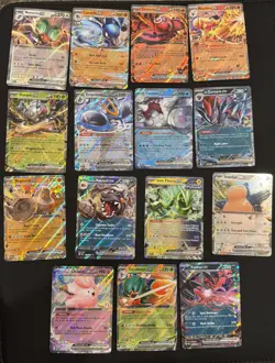Pokemon TCG Ex Double Rare Lot Of 47 Cards From Various Sets NM/M - Image 3