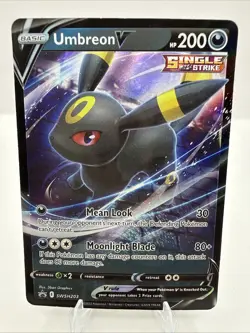 Umbreon V 094/203 Evolving Skies Full Art Ultra Rare Pokemon Card TCG NM - Image 1