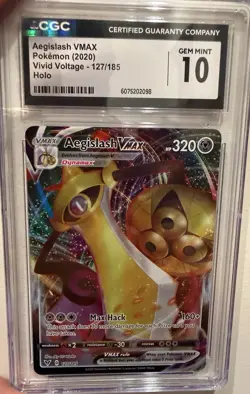 3-card Pokemon Slab Lot - Including Magnemite, Aegislash, Solgaleo - Image 4
