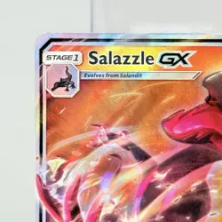 Pokemon TCG - Salazzle GX 25/147 SM Burning Shadows Ultra Rare Holo Card NM - Image 2