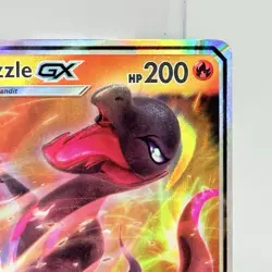 Pokemon TCG - Salazzle GX 25/147 SM Burning Shadows Ultra Rare Holo Card NM - Image 3
