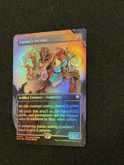 Painter's Servant (Borderless) Special Guests Foil mtg - Image 2