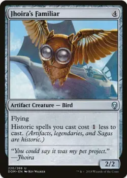1 x Jhoira's Familiar - Dominaria - LP - MTG - Image 1