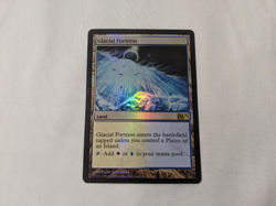 MTG Magic the Gathering Glacial Fortress FOIL Core Set Magic 2013 / M13 LP - Image 1