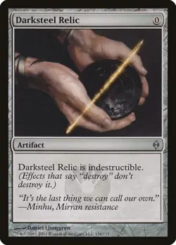 Darksteel Relic [New Phyrexia] Heavily Played - Image 1
