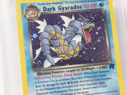 POKEMON ROCKET UNLIMITED DARK GYARADOS HOLO #8 BGS 9 VERY NICE!!!!!! - Image 2