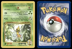 ✰ BEEDRILL 17/102 RARE BASE SET UNLIMITED POKEMON ✰ HP - Image 1