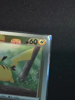 Pokemon Japanese 151 Pikachu 025/165 Masterball Reverse Holo Minor Damge - Image 2