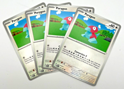 Pokemon Card 2023 Scarlet & Violet 151 Playset Porygon 137/165 x4 4x - Image 1