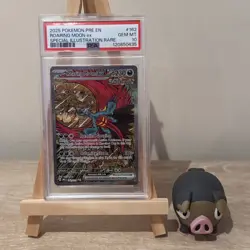 Pokemon Roaring Moon 162/131 - PSA 10 Prismatic Evolutions - Image 1