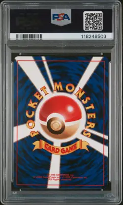 Dark Charizard Holo PSA 9 1997 Pokemon Team Rocket Japanese #006 **Crazy Swirl** - Image 2