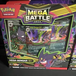Pokemon Mega Battle Deck Mega Gengar EX, Mega Diancie EX LOT, BOTH!! - Image 1