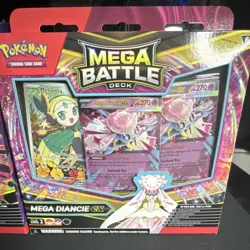 Pokemon Mega Battle Deck Mega Gengar EX, Mega Diancie EX LOT, BOTH!! - Image 2