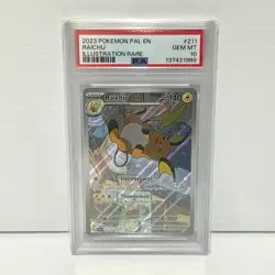 PSA 10 - Raichu 211/193 Illustration Rare - 2023 Pokemon Paldea Evolved - Image 1